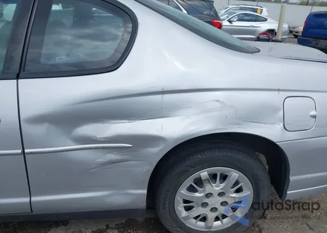 2004 Chevrolet Monte Carlo Ls from USA, damaged, VIN 2G1WW12E149247765